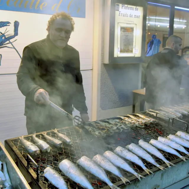 Hareng grillé Poissonnerie Dieppe