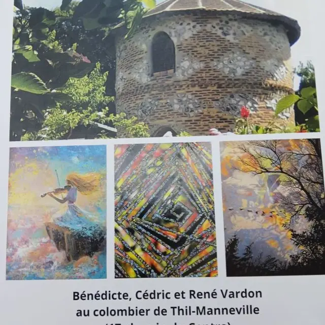 Exposition Bénédicte, Cédric et René VARDON