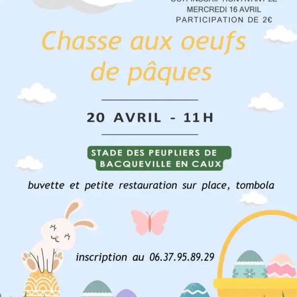 Chasse aux oeufs de pâques