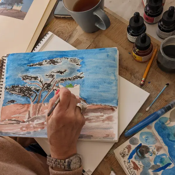 Cours de dessin et aquarelle bois-guilbert