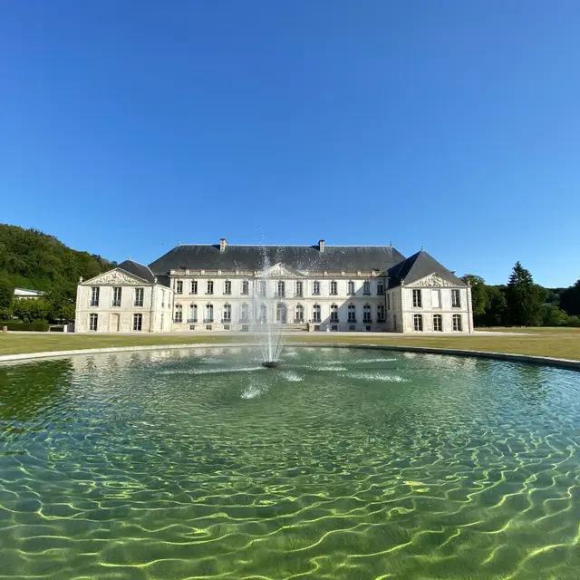 Abbaye du Valasse Vue fontaine élargie Gruchet le Valasse ©Caux Seine Tourisme (1)