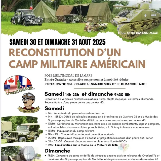 Affich Camp militaire