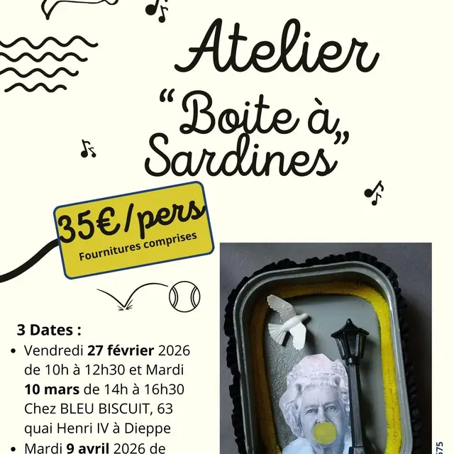 Atelier Boite à Sardines