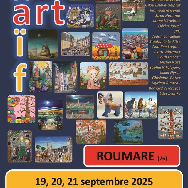 Affiche Art Naïf Roumare 2025
