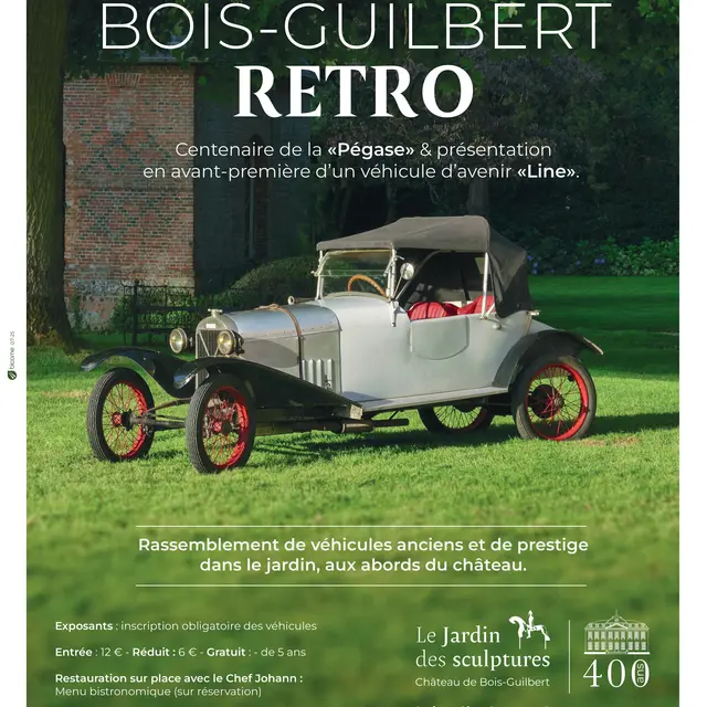 Affiche-Bois-Guilbert-Rétro-16e édition-24-08-2025