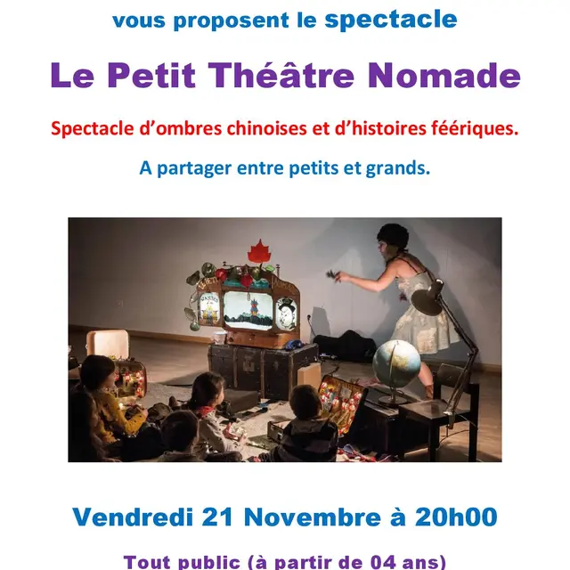 Affiche Le petit théâtre nomade