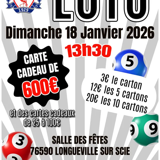 Affiche Loto 18-01-2026 (x1)