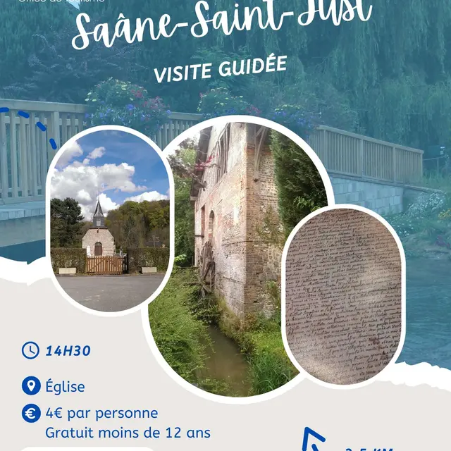Visite guidée de Saâne Saint-Just 26.08.25