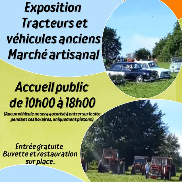 Affiche Évènement Fête Ferme Pédagogique Simple Collage Photo Coloré - 1