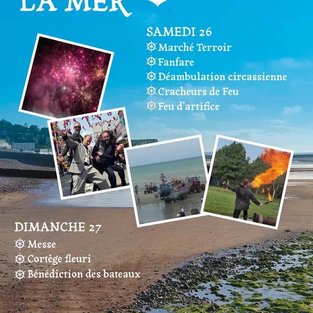 Affiche fête de la mer