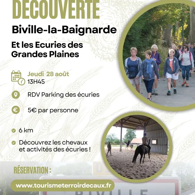 Affiche rando découverte 28.08.25