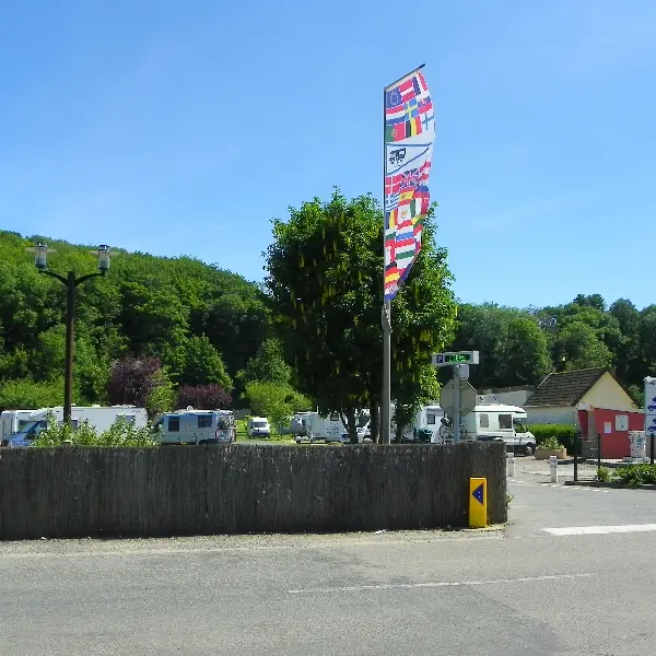 Aire de camping-cars d'Etretat