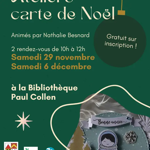 Atelier Carte de Noël
