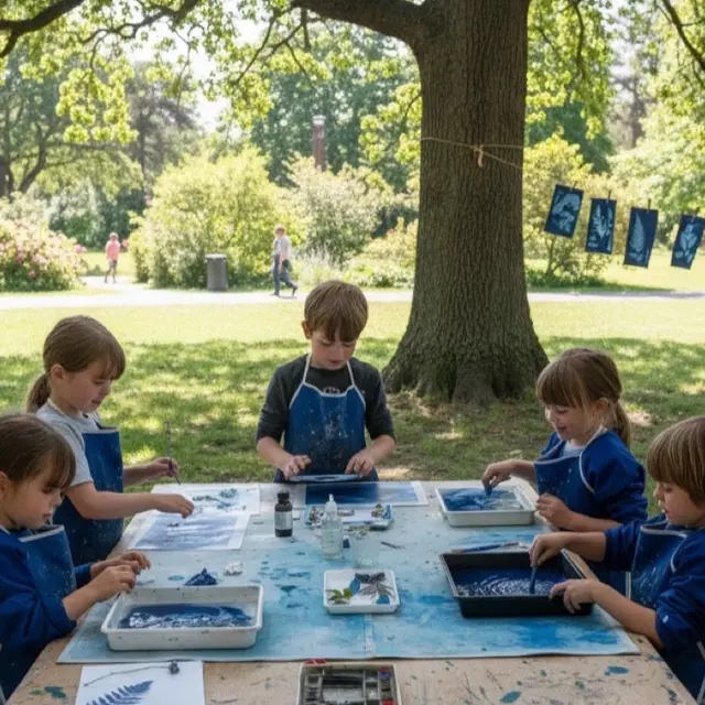Atelier cyanotype enfants @IA-1200x800