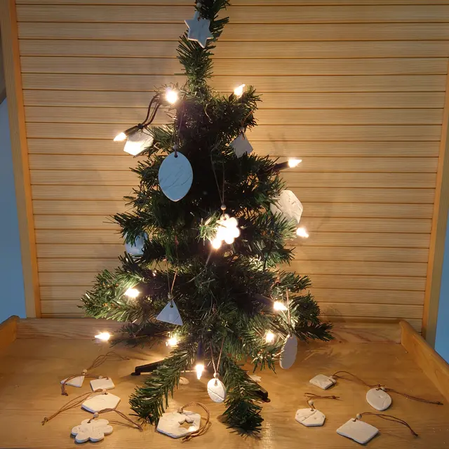 Atelier déco de noel porcelaine