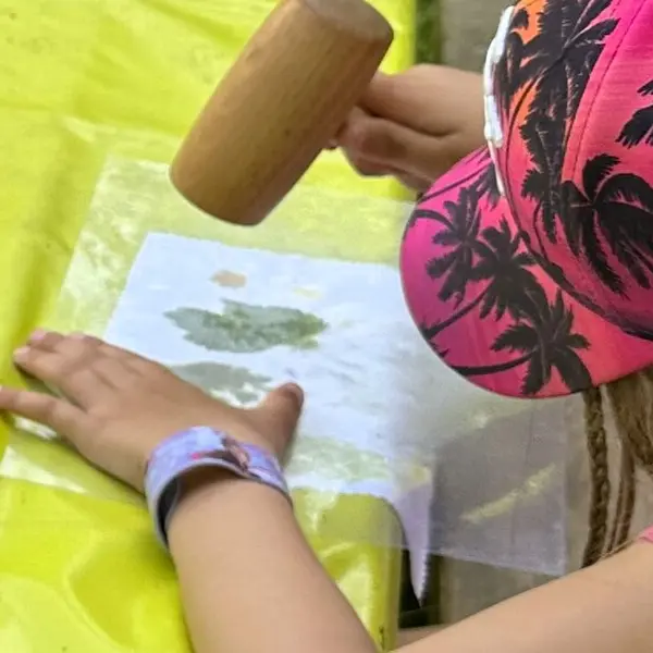 Atelier petite enfance - Empreintes végétales