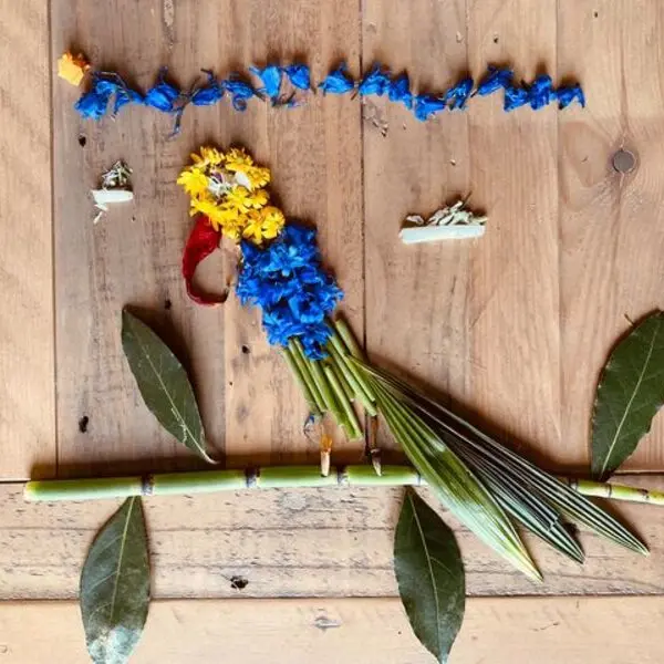 Atelier petite enfance - Land art