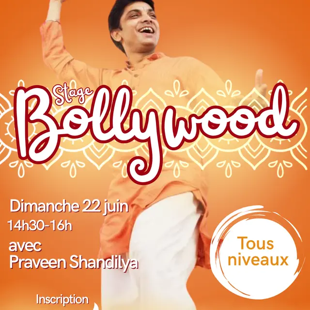 Affiche stage Bollywood