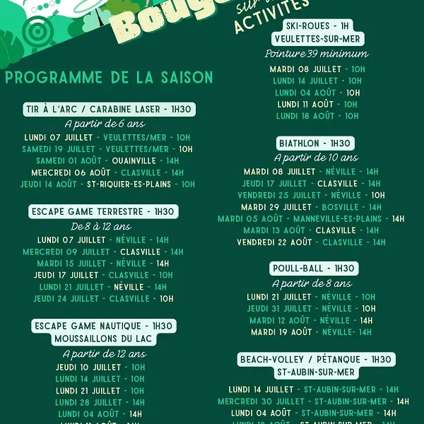 Bouge ton été 2025@Ccca