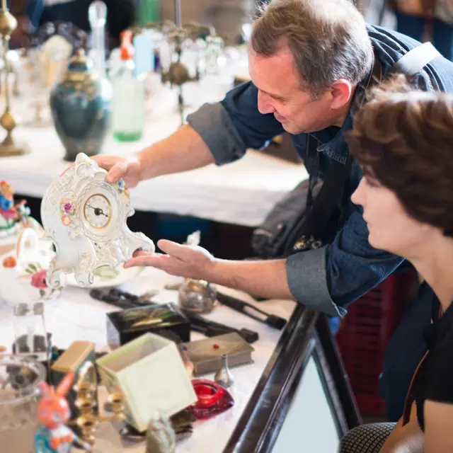 man and woman aged consider things