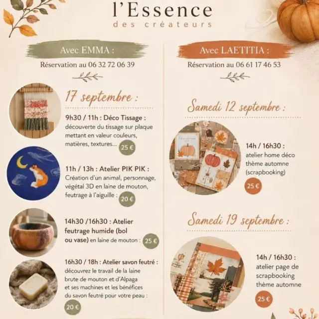 Affiche Ateliers DIY