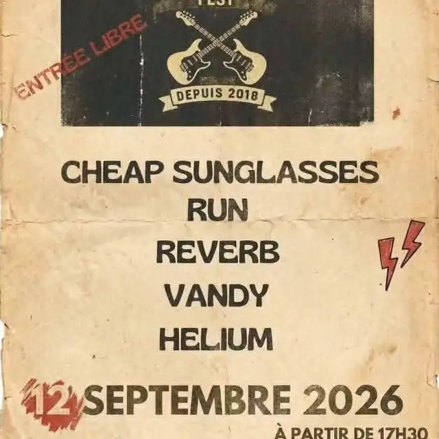 Affiche concerts
