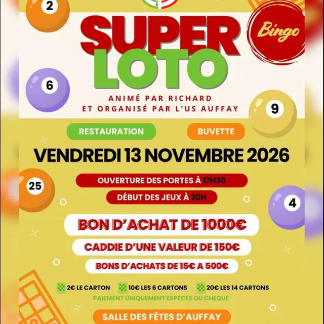 Affiche Super-loto