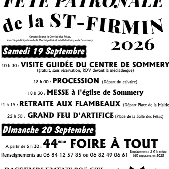Fête patronale de la Saint-Firmin
