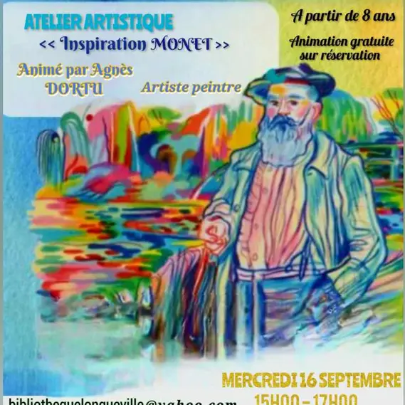 Atelier de peinture sur vitre