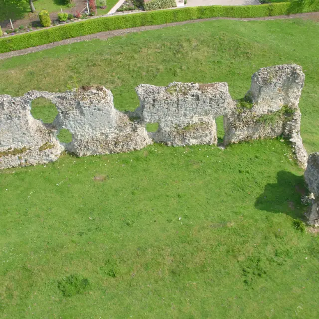 Château de Vatteville la Rue vue aérienne Caux Seine Normandie Tourisme