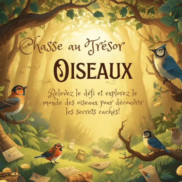 Chasse aux trésor oiseaux