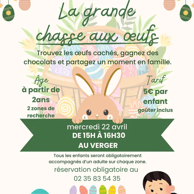 Chasse aux œufs 2026