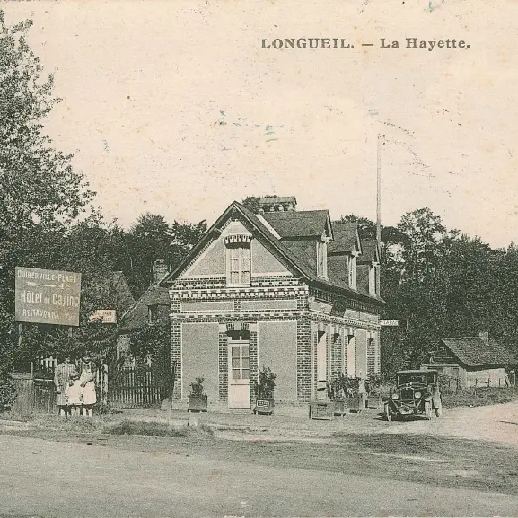 Chez-Ti-Grain, carte postale d'autrefois