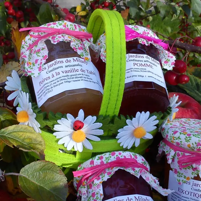 Confitures des jardins de Milady