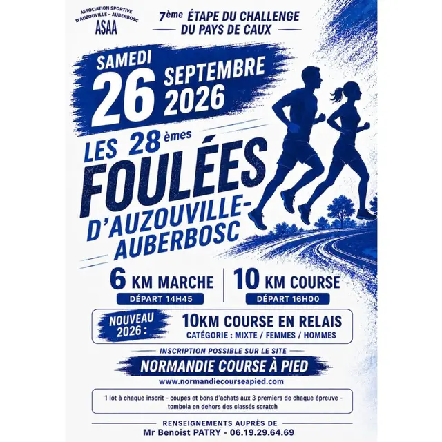 Course_Les_foulées_d'Auzouville_septembre_2026_Auzouville-Auberbosc