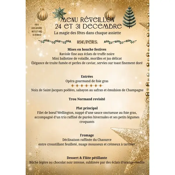 CroixMare_MenuReveillon©AubergeDuValAuCesne-2025