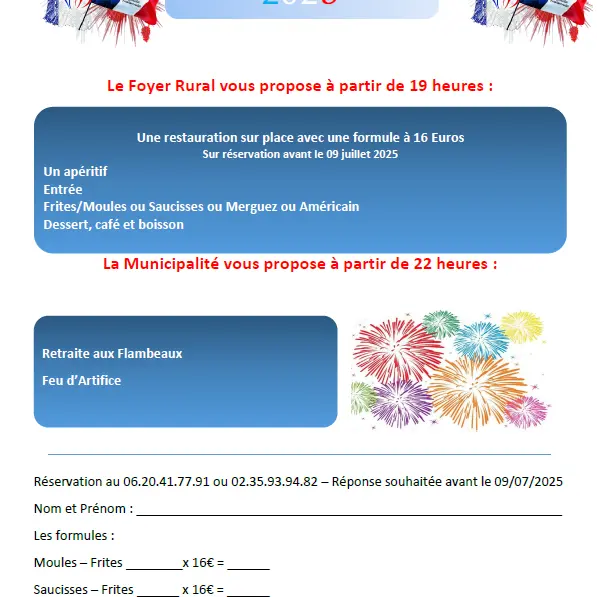 Cressy fête nationale