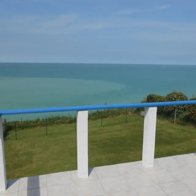 La terrasse côté mer