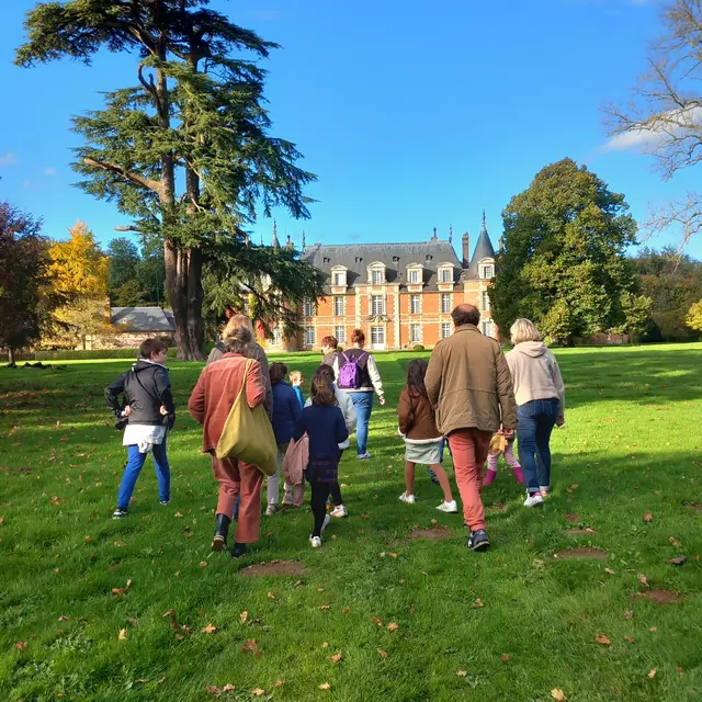 Dans le parc Sud