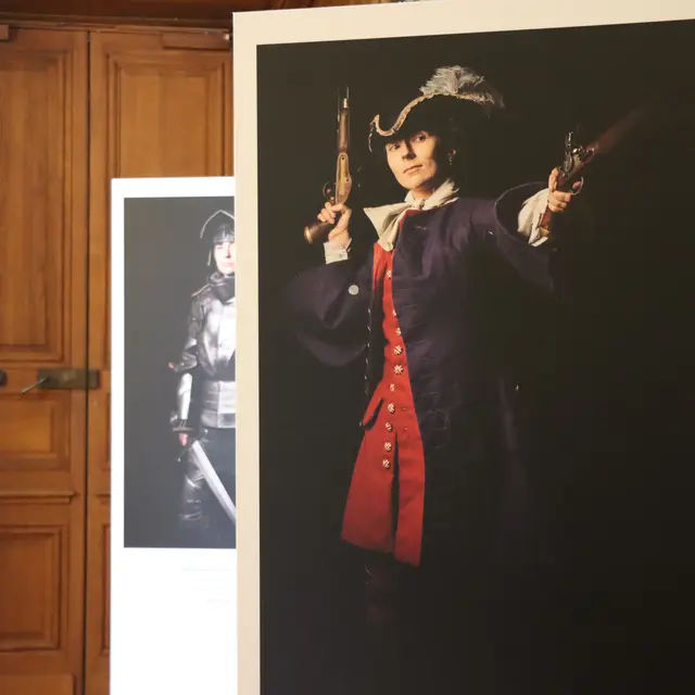 Exposition Guerrières à l'Historial Jeanne d'Arc