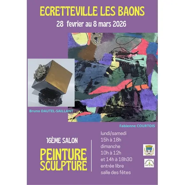 EcrettevilleLesBaons_SalonPeintureSculpture©ComiteDesFetesEcrettevilleLesBaons-2026