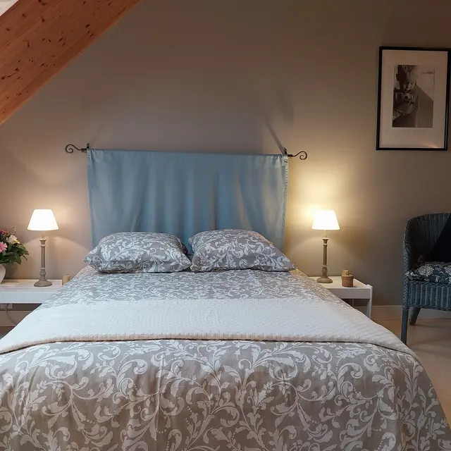 En Normandie 15mn Rouen, Gîte-Chambres d'hôtes de charmeLa Bénardière 76.Cuisine, salon, 2 chambres, 7 personnes. Accès rapide mer.