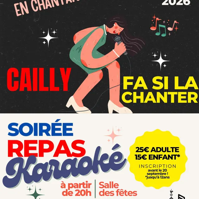 Fa Si La Chanter cailly 03 octobre 2026