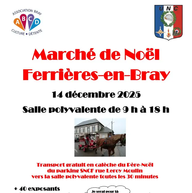 Ferrieres Marché Noël Affiche_1