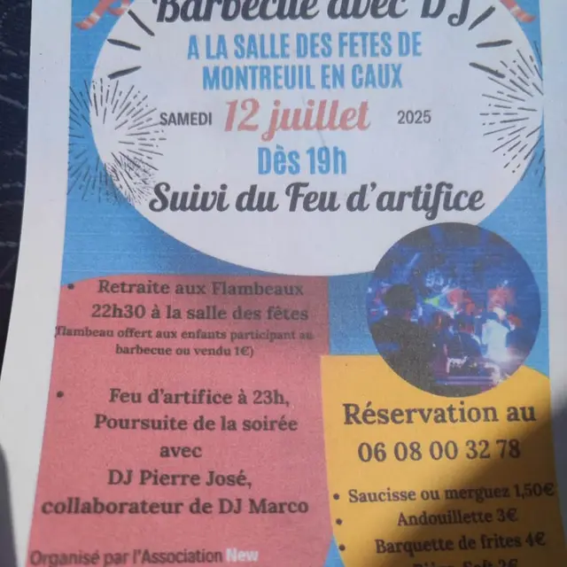 Fete Nationale Montrueil en caux