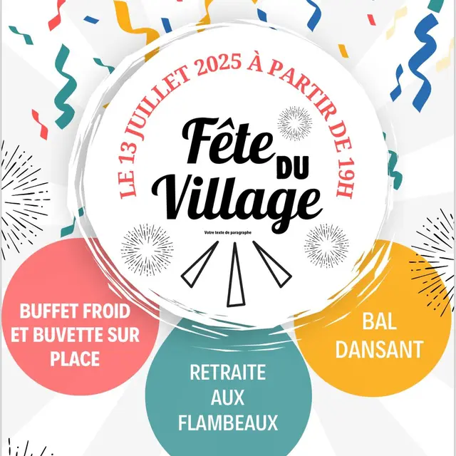 Fete du village Thil 2025