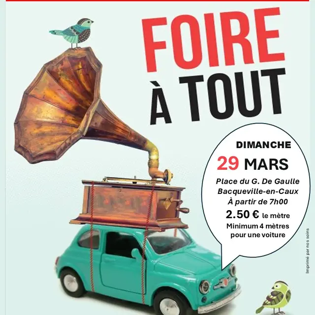 Foire à Tout 29 mars 26