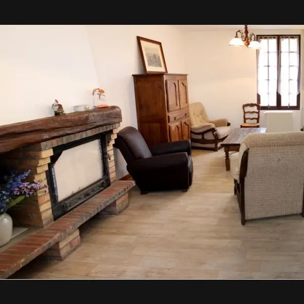 Gîte la ferme du Château Beuzevillette Salon M. Chauveau Caux Seine Normandie tourisme