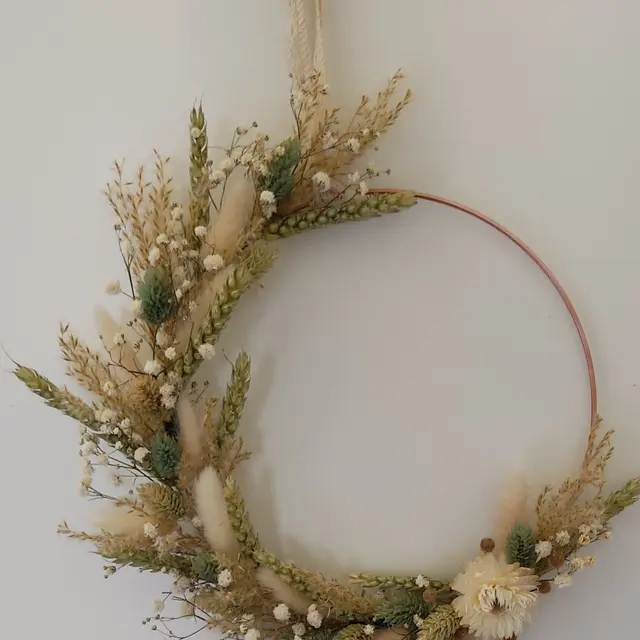 Couronne fleuri