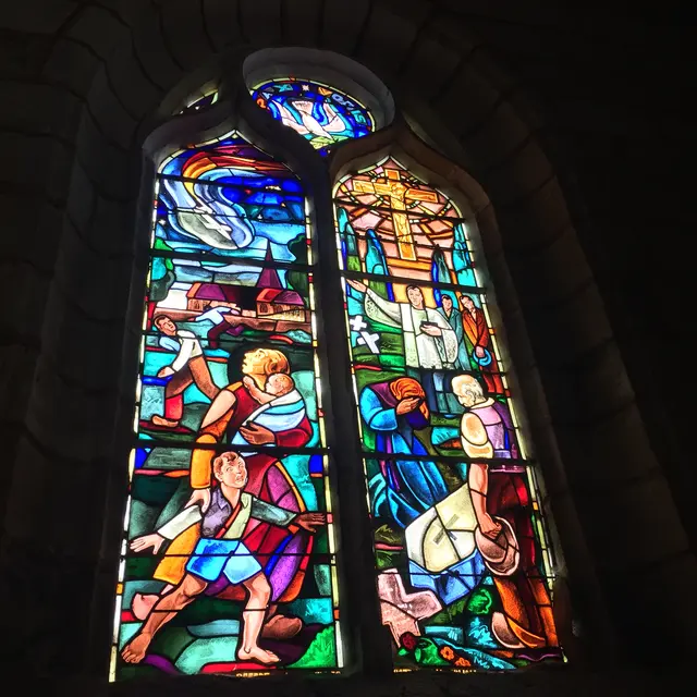 Vitrail église St pierre d'Auppegard